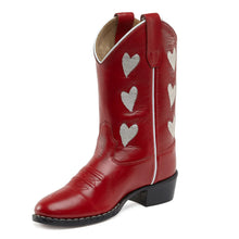 Load image into Gallery viewer, Hearts Red Boots
