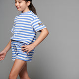 Striped Terry Set