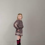Coco Blouse | Cherry Bordeaux Vintage Rose