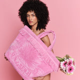 Surf n' Turf Bubblegum | Oversized Beach Bag