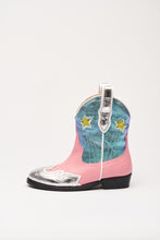 Load image into Gallery viewer, Litchi Metalic Pink Boots
