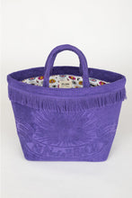 Load image into Gallery viewer, Starry Eyes Ultra Violet | Oversized Beach Bag
