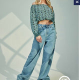 Celeste Wide - Bleached Blue