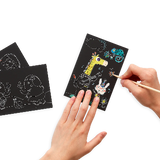 Mini Scratch & Scribble Art Kit - Safari Party