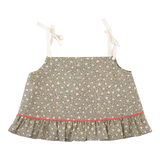 Rosalía Crop Top | Green Cocoa