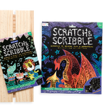 Mini Scratch & Scribble Art Kit - Safari Party