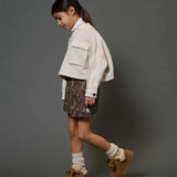 Victoria Macula Skirt | Hazelnut