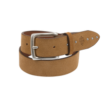 Load image into Gallery viewer, Nut Brown Suede Belt
