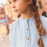 Blouse Léana Chambray