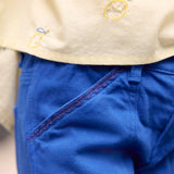 Lino Blue Trousers