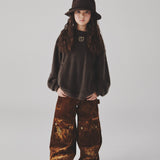 Flare Work Pants | Brown