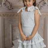 Charlotte Baby Blue Skirt and Top Set