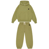 Hooded Sweater & Balloon Pants | Sponge Fleece