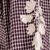 Coco Blouse | Cherry Bordeaux Vintage Rose