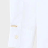 Ironie Straight Shirt | White