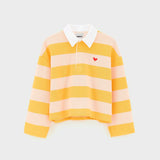Fruta Striped Polo | Yellow