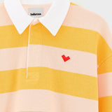 Fruta Striped Polo | Yellow