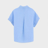 Homez Short Sleeve Shirt | Chardon/White