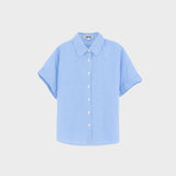 Homez Short Sleeve Shirt | Chardon/White