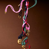 Bubble Letter Cord Necklace