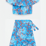 Bengala Top & Skirt Aquarius