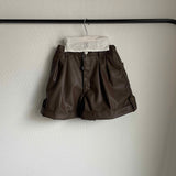 Leather Shorts