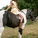 Bouquet Boots | Light Brown