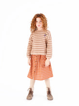 Load image into Gallery viewer, Peasant Blouse and Quilted Skirt - Burnt Orange Plaid
