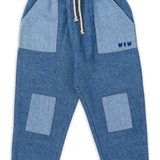 Patchwork Baggy Jeans