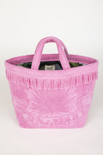 Load image into Gallery viewer, Surf n&#39; Turf Bubblegum | Oversized Beach Bag
