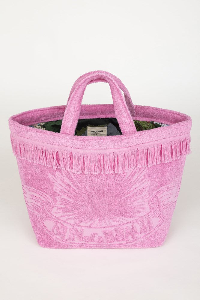 Surf n' Turf Bubblegum | Oversized Beach Bag