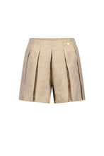 Load image into Gallery viewer, DANZIG glitter-pleats shorts
