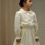 SWANKA dotted voile dress