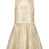 SYMPHONY ombre-sequins dress