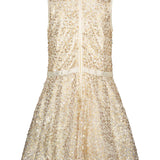 SYMPHONY ombre-sequins dress