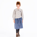 Peasant Blouse and Quilted Skirt - Oceana