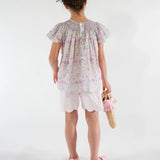 Bergénie Blouse | Lilac/Pink Garden Print
