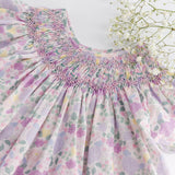 Bergénie Blouse | Lilac/Pink Garden Print