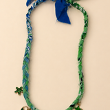 Bandana Necklace with Charms