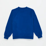 Rabbit Embroidery Sweat Set - Blue