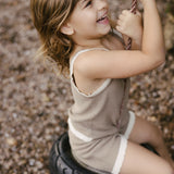 Knitted Singlet and Short Set