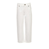White Denim Pant