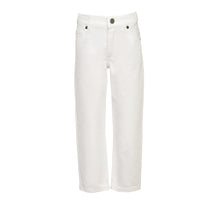 Load image into Gallery viewer, V white Top and denim pants
