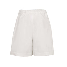 Load image into Gallery viewer, Cotton Gabardine Shorts - White
