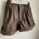 Leather Shorts