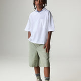 Connor Short-Sleeve Polo | White
