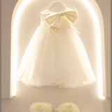Jackie White Tulle Dress