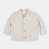 Linen Stripe Jacket | Unico