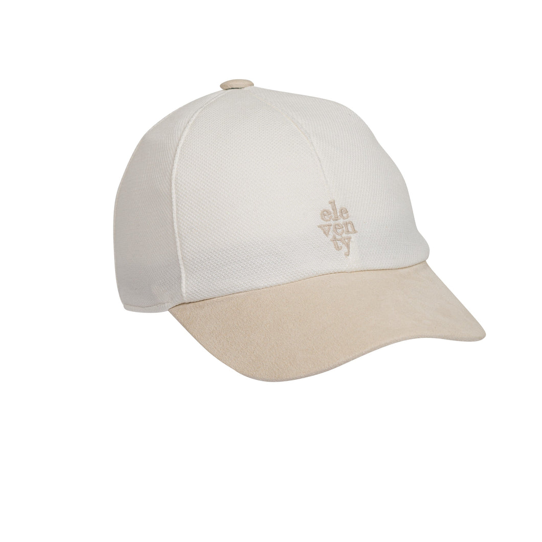 Eleventy Ivory Beige Hat