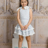 Charlotte Baby Blue Skirt and Top Set